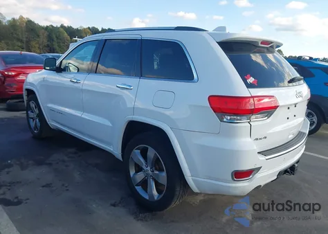 2014 Jeep Grand Cherokee Overland из США, поврежденный, VIN 1C4RJFCG5EC120981
